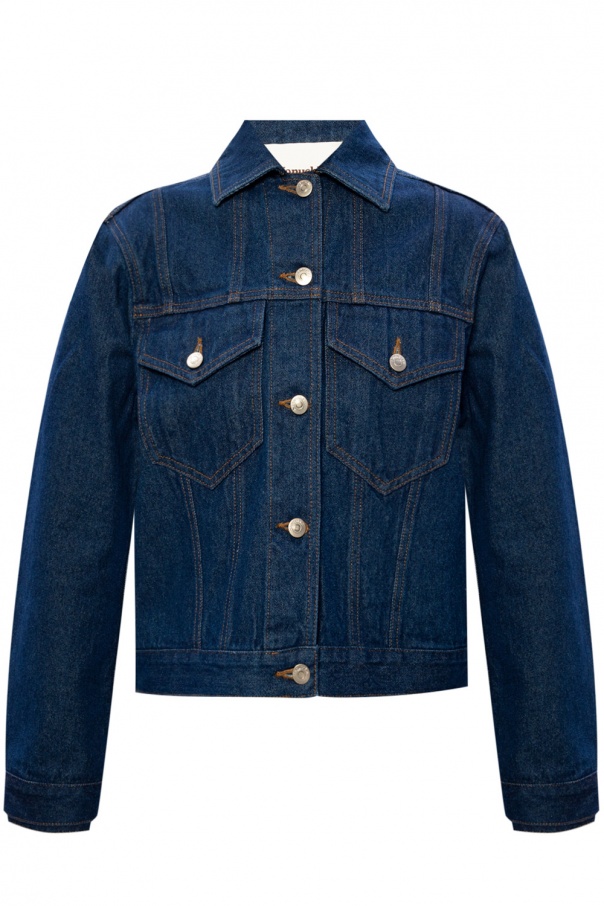 Nanushka Denim Wood jacket